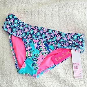 Lilly Pulitzer swim bottom NWT Size 4